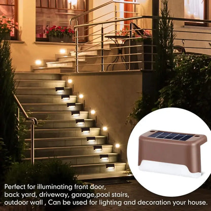 🔆 Solar LED Deck Lights (Pack of 4) ( Delivered in 3 to 5 Days Guaranteed ✅ )
