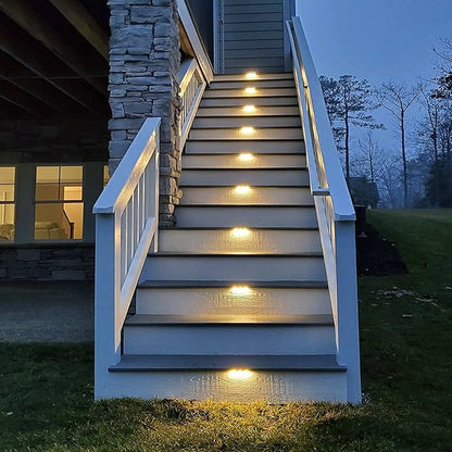 🔆 Solar LED Deck Lights (Pack of 4) ( Delivered in 3 to 5 Days Guaranteed ✅ )